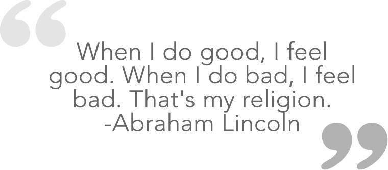 when i do good....